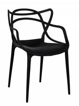 POLTRONA "BALOS" ANTI UV IN PP COLORE NERO