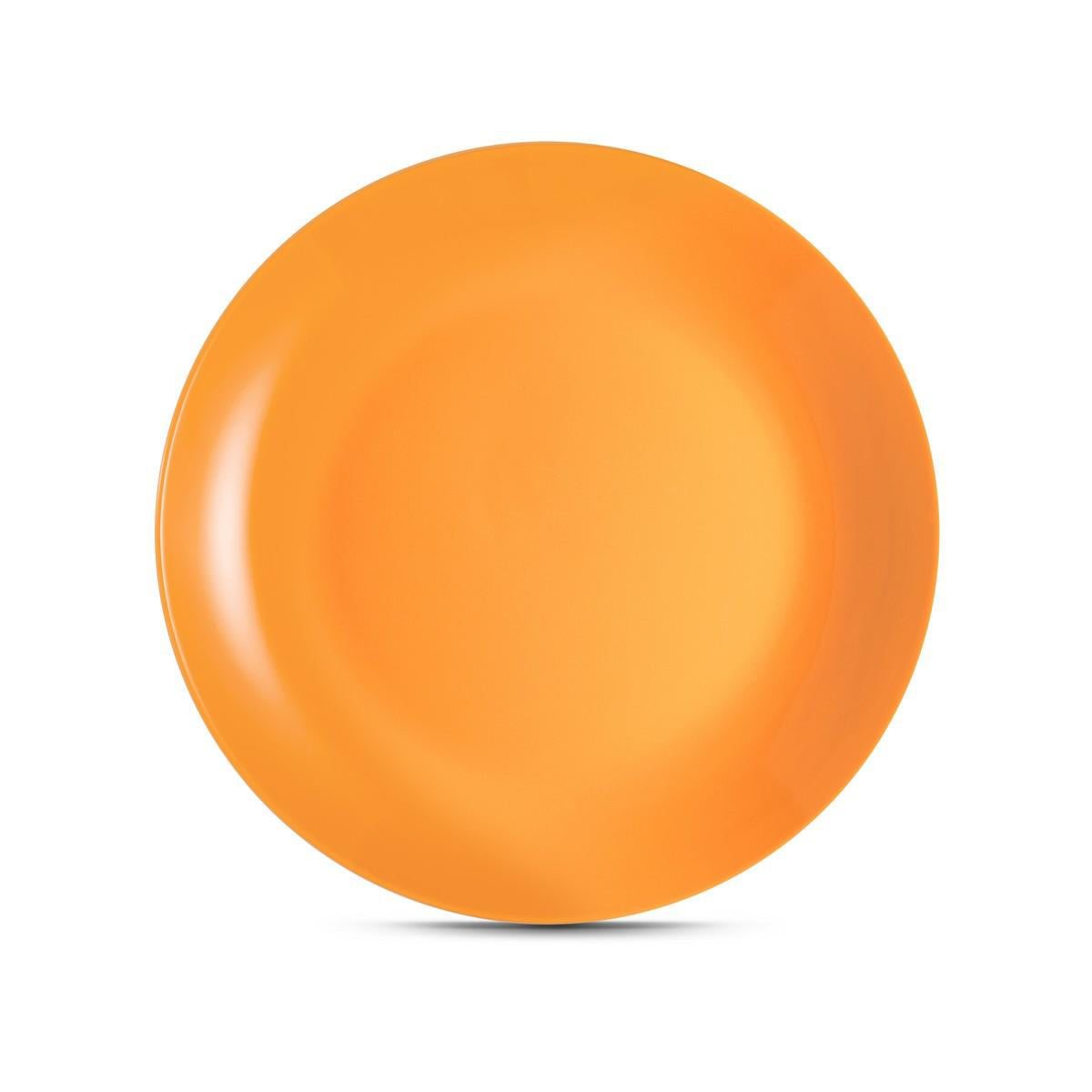 PIATTO PIANO CM 27 ARANCIO POSILLIPO