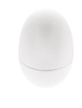 UOVO IN PORCELLANA 13.5CM 17.5H BIANCO ARTE BIANCO