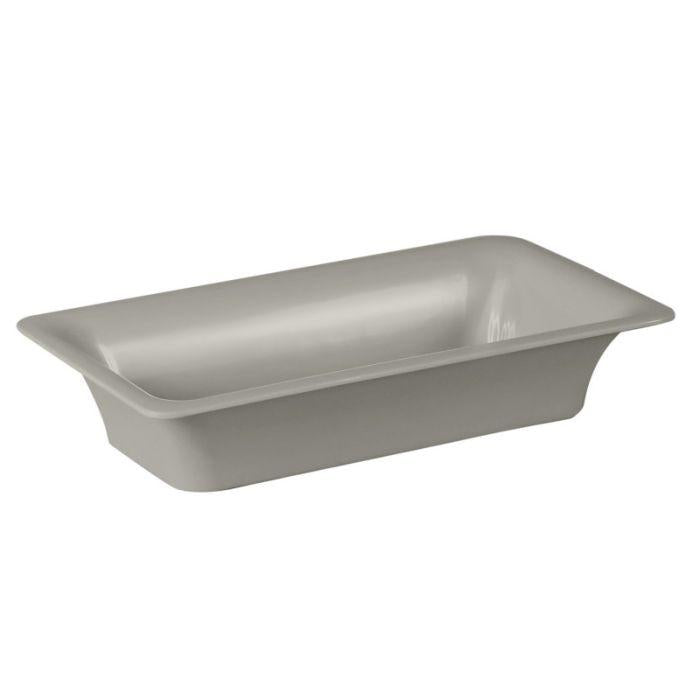 BACINELLA SLIM GN 1/3 H10 MIS.325X176 MELAMINA GRIGIA