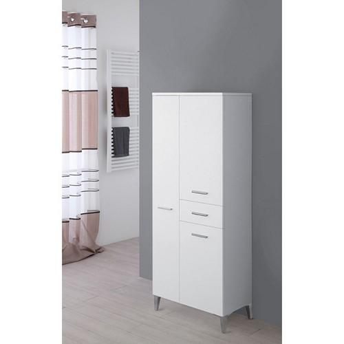 COLONNA DOPPIA BIANCA 60CM  BIANCO LUCIA