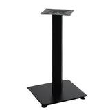 BASE TAVOLO METALLO JAMIE QUADRO COLORE NERO 40X40CM  H72