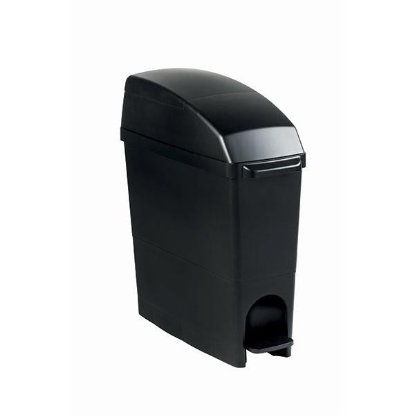 CONTENITORE SACCHETTI IGIENICI C/PED ABS NERO "NOIR"