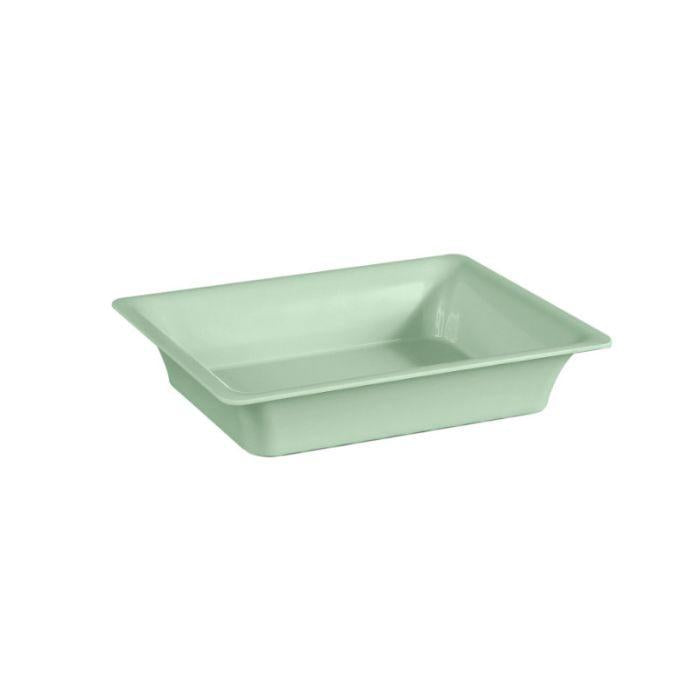 BACINELLA SLIM GN 1/6 H100 MIS.176X162 MELAMINA VERDE