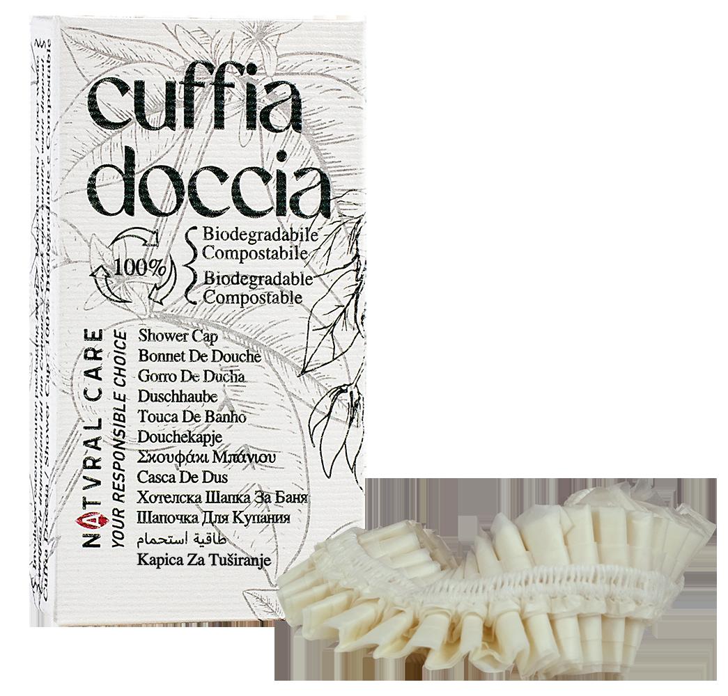 CUFFIA DOCCIA+ASTUCCIO NATVRAL CARE 250PZ