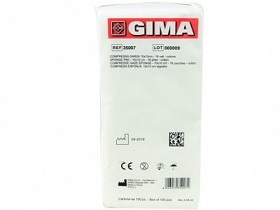 COMPRESSA GARZA 10X10CM COTONE CF=100PZ