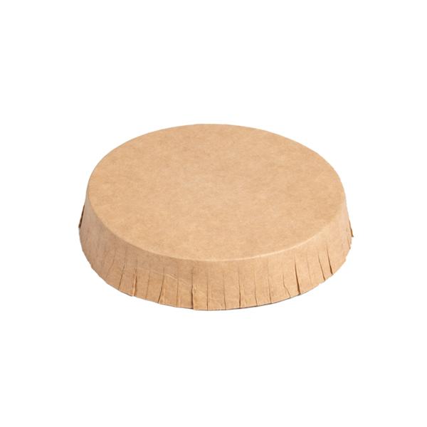 COPERCHI PER BICCHIERE NATURALE KRAFT CF=100PZ