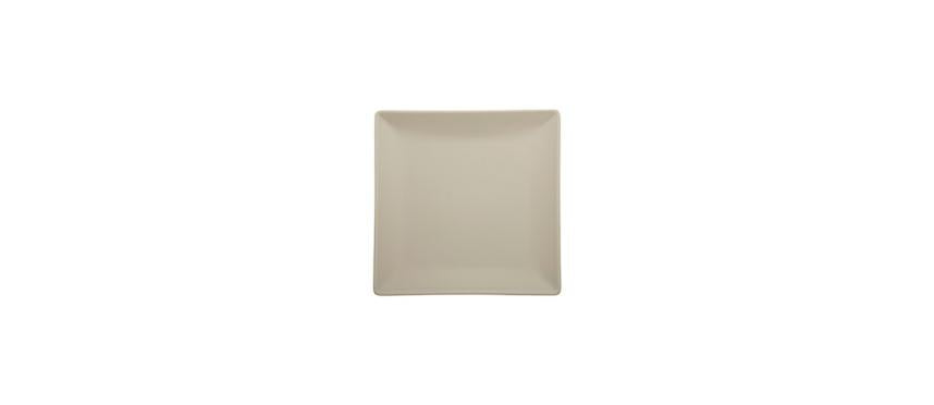 PIATTO FRUTTA 18X18 BOSTON SABBIA