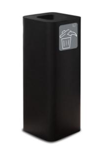 GETTACARTE PURE 60 LT FERRO NERO PITTOGRAMMA INDIFFERENZIATO