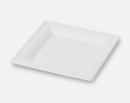 PIATTO PIANO POLPA QUADRATO 20X20CM BYO 50PZ