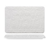 VASSOIO RETT.25X15CMEROSION BIANCO