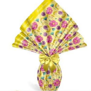 INCARTI 120X120 FLOWER NEW GIALLO KG10