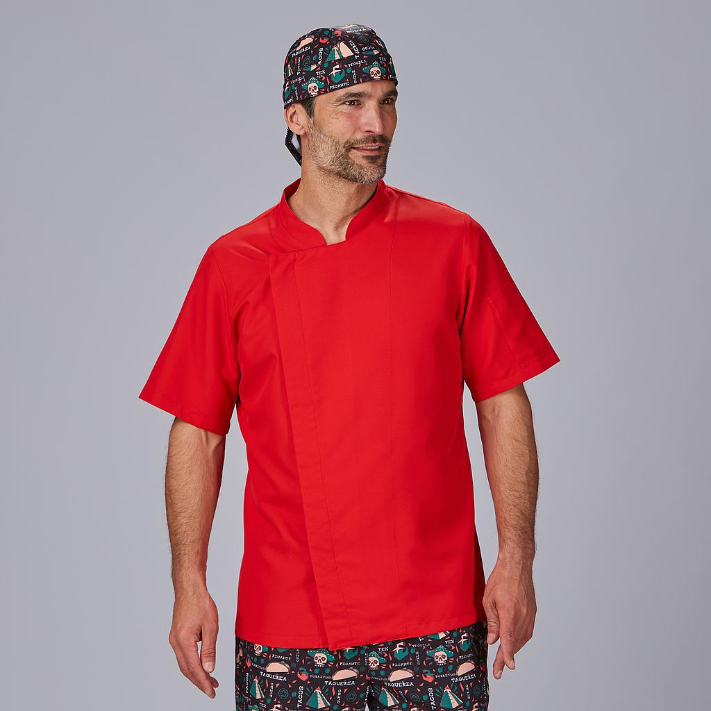 GIACCA CUOCO UOMO M/C LINEA RIVERA COL.ROSSO