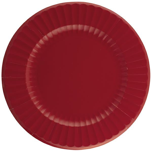 CF 6 SOTTOPIATTI ROUND SHAPE CM 33 ROSSO RUBINO