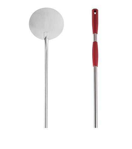 PALA SFORNARE INOX 18/10 Ø18 C/MANICO SCORR. AZZURRO 180CM