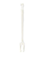 SPILLO 2 PUNTE COMPOST. 8,7CM TRASPARENTE CF=200PZ