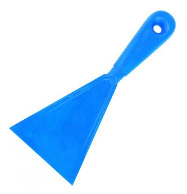 SPATOLA IN MATERIALE ANTIURTO COLORE AZZURRO