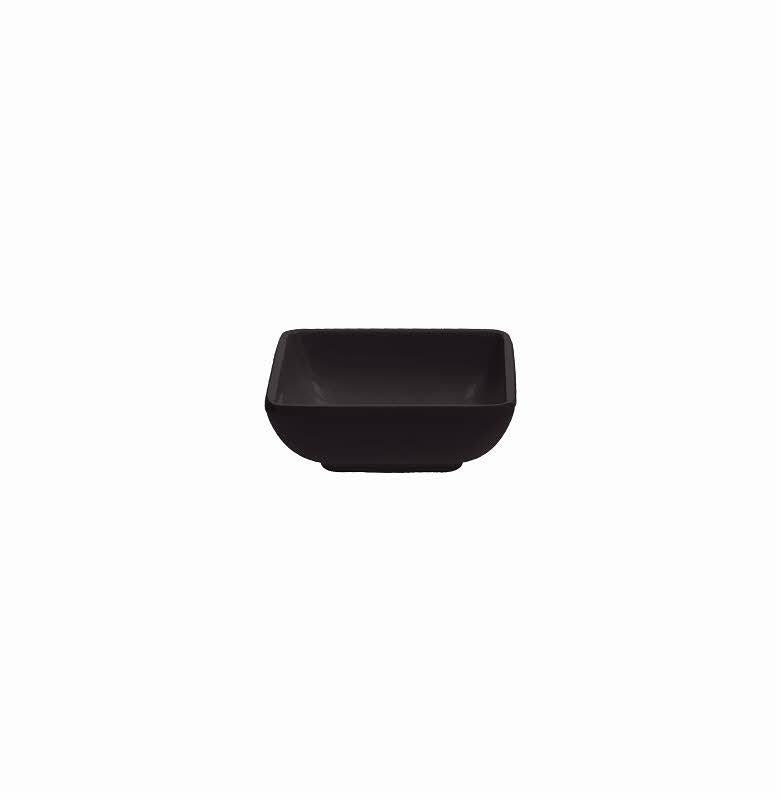 PIATTINO QUADRATO CM.7X7 SHOW PLA NERO