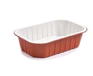 VASCHETTA ALLUMINIO BIANCO TERRACOTA 220 x 150 CF 50PZ