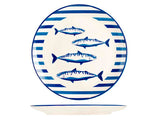PIATTO FRUTTA PUERTOSTONEWARE DECORATO  19.5CM