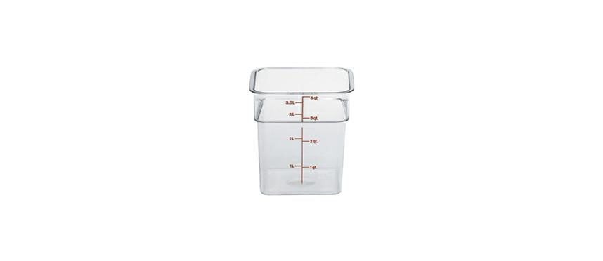 CONTENITORE QUADRATOLT.3,8 CAMBRO