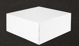 SCATOLA PORTA TORTA DAMA BIANCO 29X29X10CM CF=25PZ