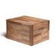 SCATOLA RETTANGOLAREFOLDING BOX 38,5x30x22cm TEAK