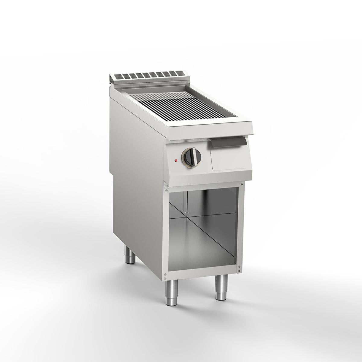 FRY TOP ELETTRICO RIGATO ARMADIATO NEBE92ARC (SILKO)