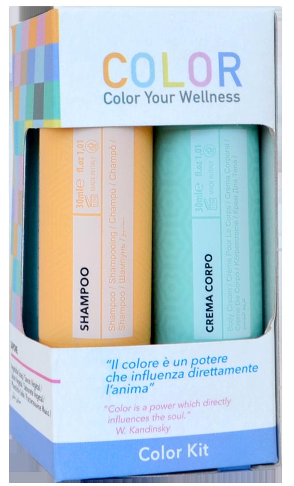 KIT DA BAGNO ASTUCCIO COLOR SINGOLO DA 30ML