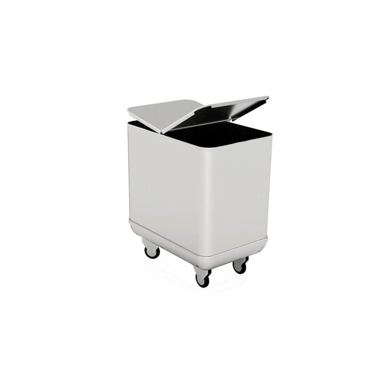TRAMOGGIA CARRELLATAC/COP MIS.400X600X700H ACCIAIO INOX