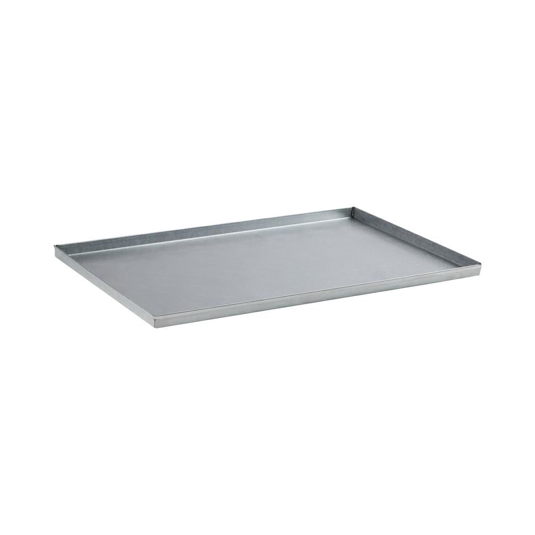 TEGLIA RETTANGOLARE FERRO ALLUMINATO 60X40X2cm