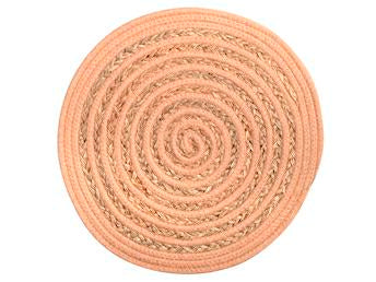 TOVAGLIETTA TONDA DIAM.38CM SEAGRASS PAGLIA MARRONE
