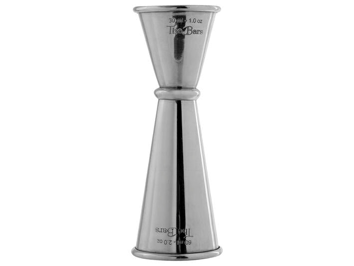 J012 JIGGER INOX COCKTAIL ML.15-30/37,5-60