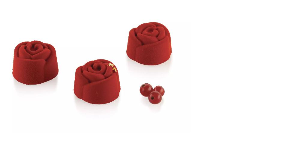 STAMPO IN SILICONE SF074 "SMALL ROSE" D.44X27Hmm