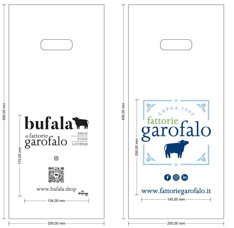 BUSTE PLT TRASP NEUTRO M.FAGIOLO 20*45 100MY