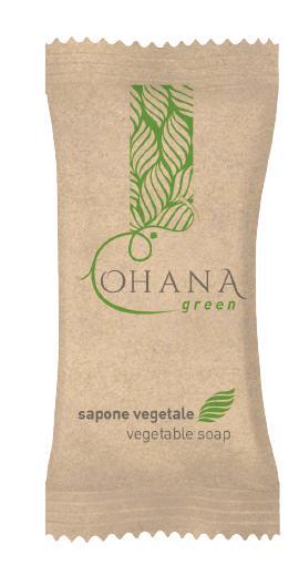 SAPONETTA OVALE 9GR OHANA GREEN FLOW CT=600PZ