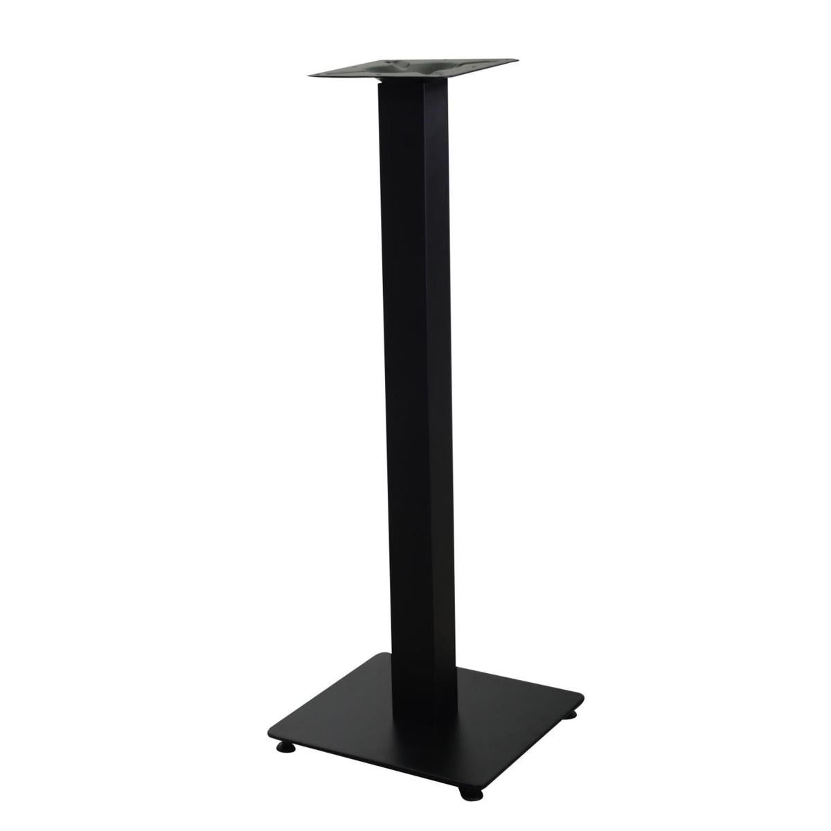 BASE TAVOLO METALLO JAMIE QUADRO COLORE NERO 40X40CM H110
