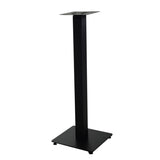 BASE TAVOLO METALLO JAMIE QUADRO COLORE NERO 40X40CM H110