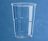 BICCHIERE 300CC IN PET TRASPARENTE CF=50PZ