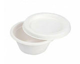 MINI TERRINE+COP. "BIONIC" BIANCO 60ML D.6.9X3+0.7CM CF=50PZ