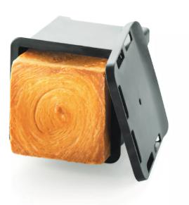 STAMPO PER BRIOCHE QUADRATO NEW YORK 65x65x65hmm