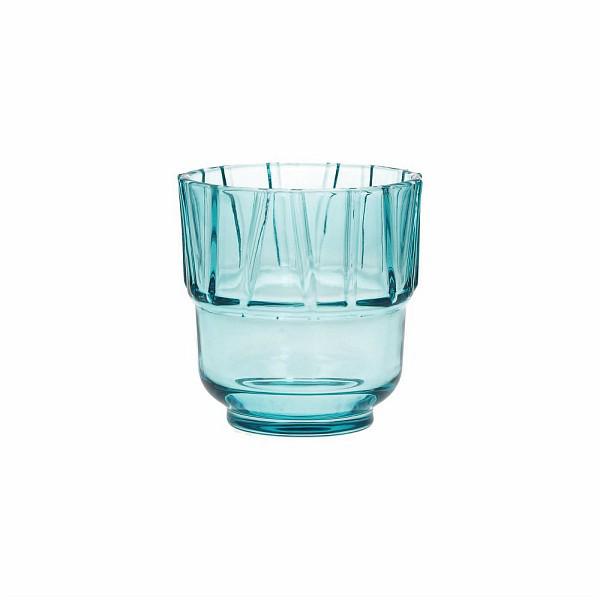 BICCHIERE IMPILABILE245CC BAMBOO AZZURRO
