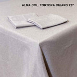 TOVAGLIA 150X150CM O/S 2CM ALMA COL.BIANCO
