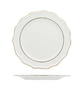 PIATTO PANE BORDO DOPPIO FILO ORO 17CM