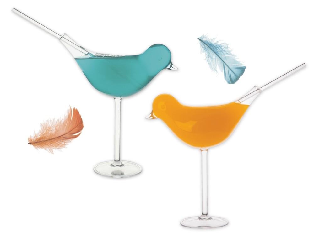 TAZZA A FORMA DI UCCELLO FATTA A MANO 200ML