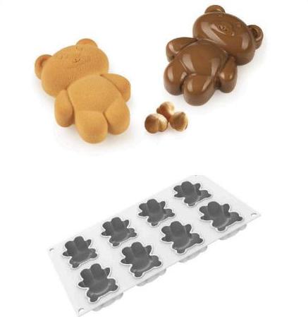 STAMPO SILICONE TEDDY BEAR