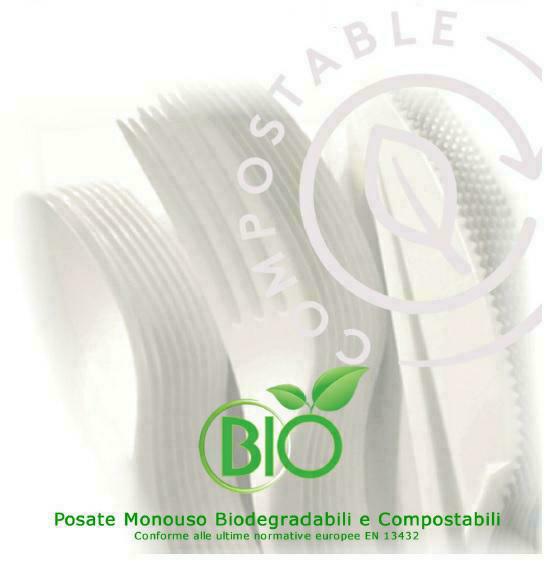BIS POSATE P3+TOV "BIO-PLA" CT=500PZ
