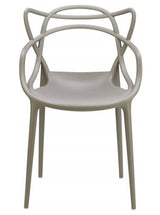 POLTRONA "BALOS" ANTI UV IN PP COLORE TAUPE