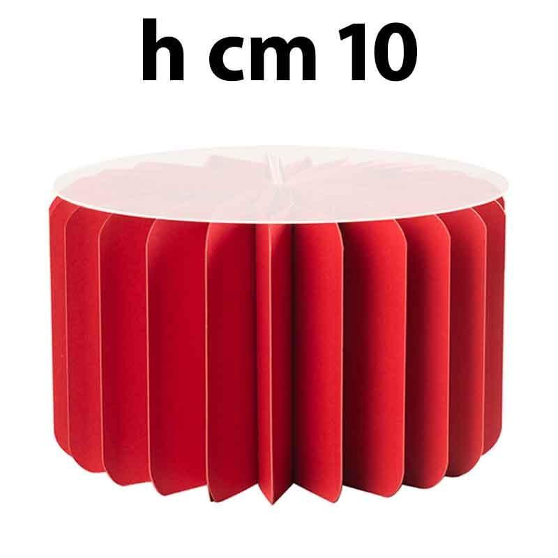 ALZATINA 180GR CM 15X10 ROSSO PLASTICA TOP