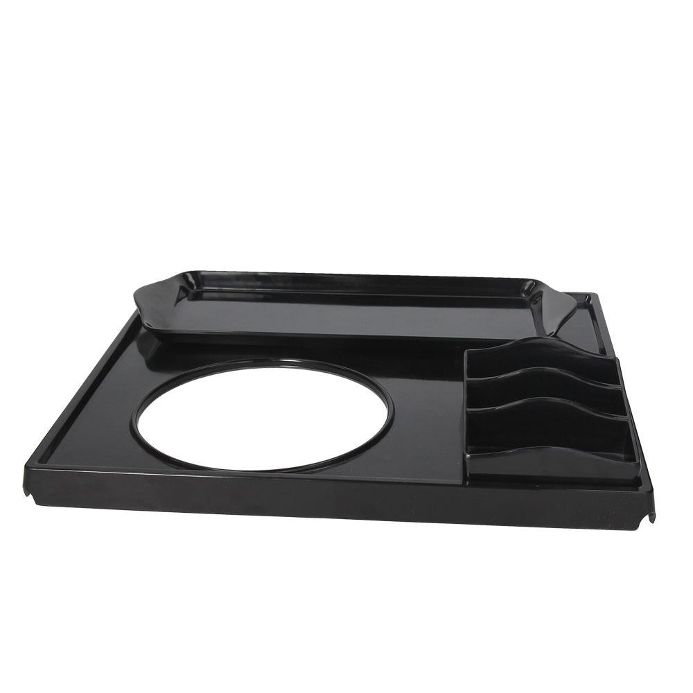 SET 3 VASSOI MELAMINA CM34X31 DINAMIKA NERO